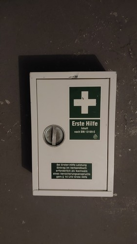 Erste hilfe schrank metall - erste,