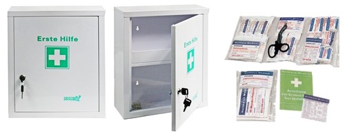 Erste hilfe arzneischrank - erste,